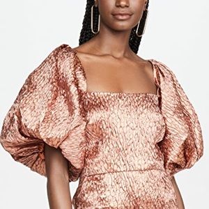 Gorgeous Rachel Comey bronze cocktail dress